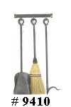 click here for wrought iron Fire Tools 9410